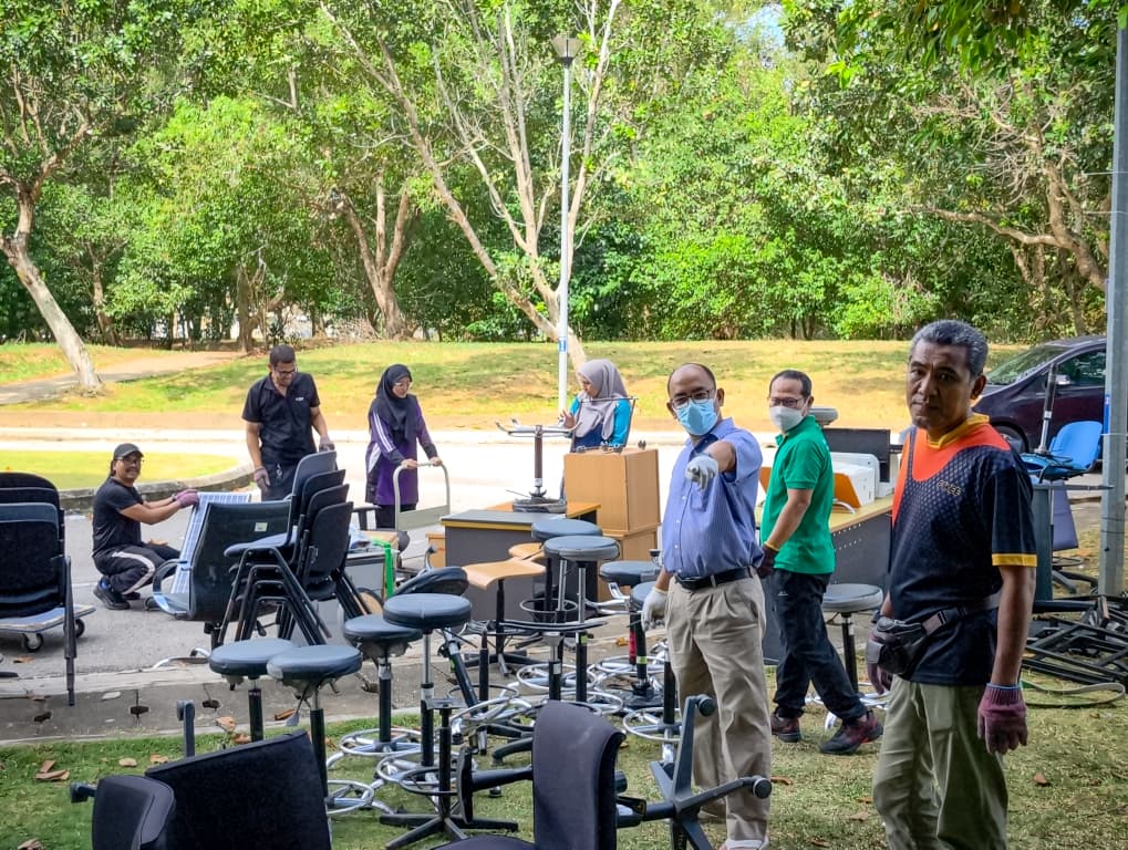 Gotong-royong Perdana FTKEE UMPSA 1.0 | Selesai Dilaksanakan 